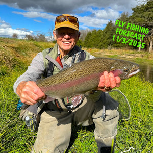 Mossy Creek Fly Fishing Forecast 11/3/2025