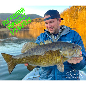 Mossy Creek Fly Fishing Forecast 1/23/2023