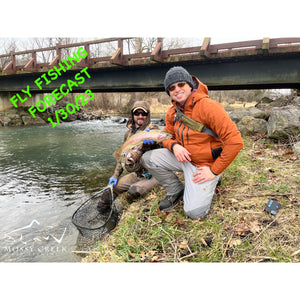 Mossy Creek Fly Fishing Forecast 1/30/23