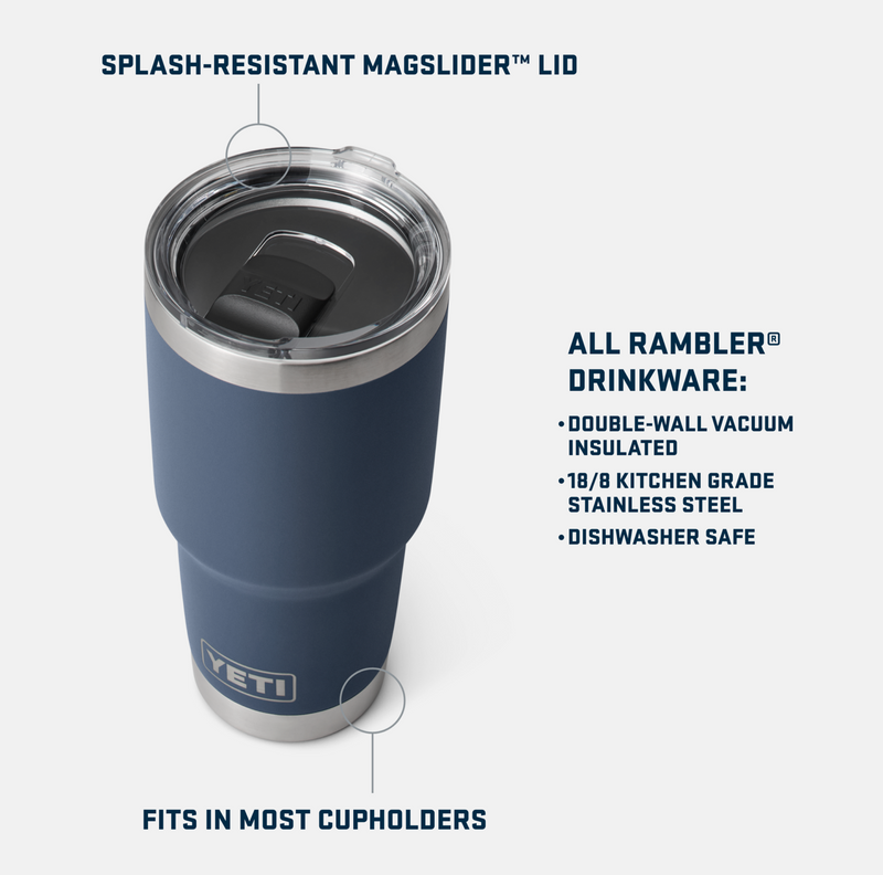 YETI - Rambler - 30oz - Navy Blue