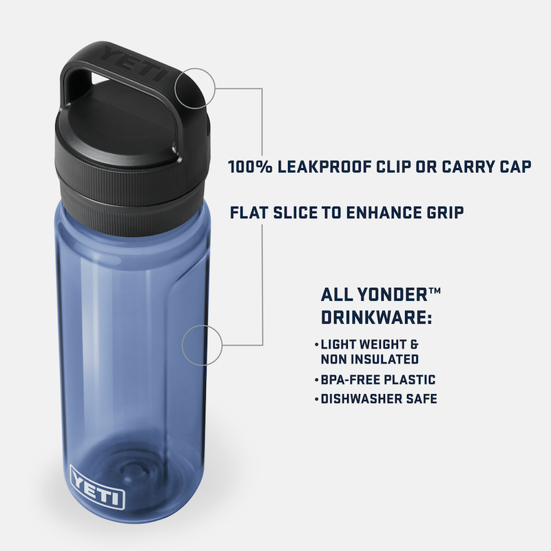 YONDER™ 750 ML / 25 OZ WATER BOTTLE WITH YONDER CHUG CAP – Owens Outfitters  LLC