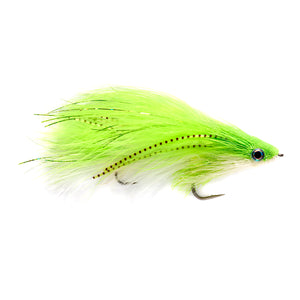 Con Man Chartreuse/White - Mossy Creek Fly Fishing