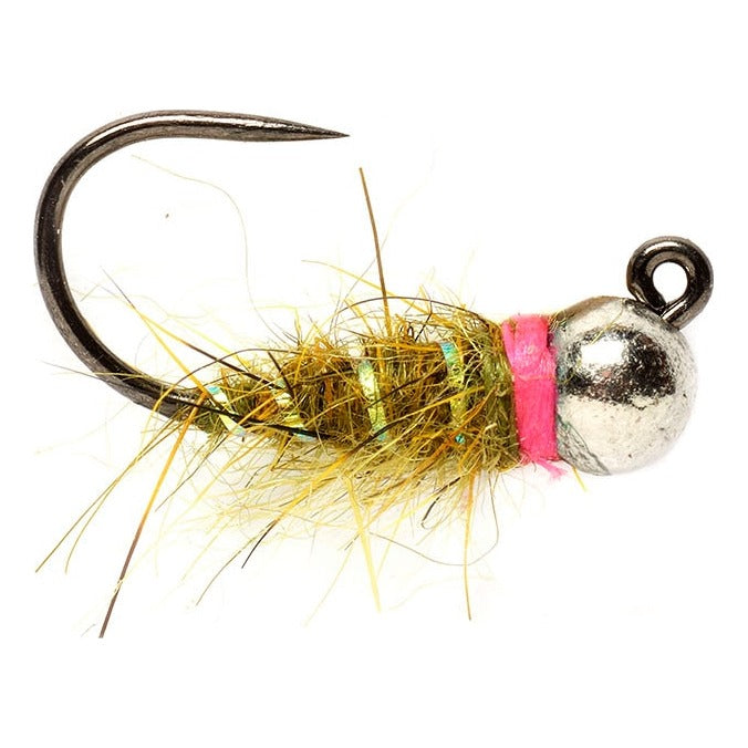 Fulling Mill Sob-Czech Olive, grub and larva jig nymph