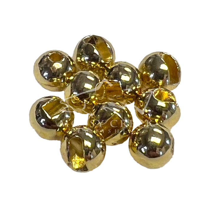 Slotted Tungsten Beads Gold, slotted tungsten beads