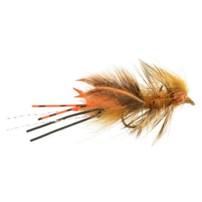 Near Nuff Crayfish Golden Brown, crayfish fly by North Country Flies