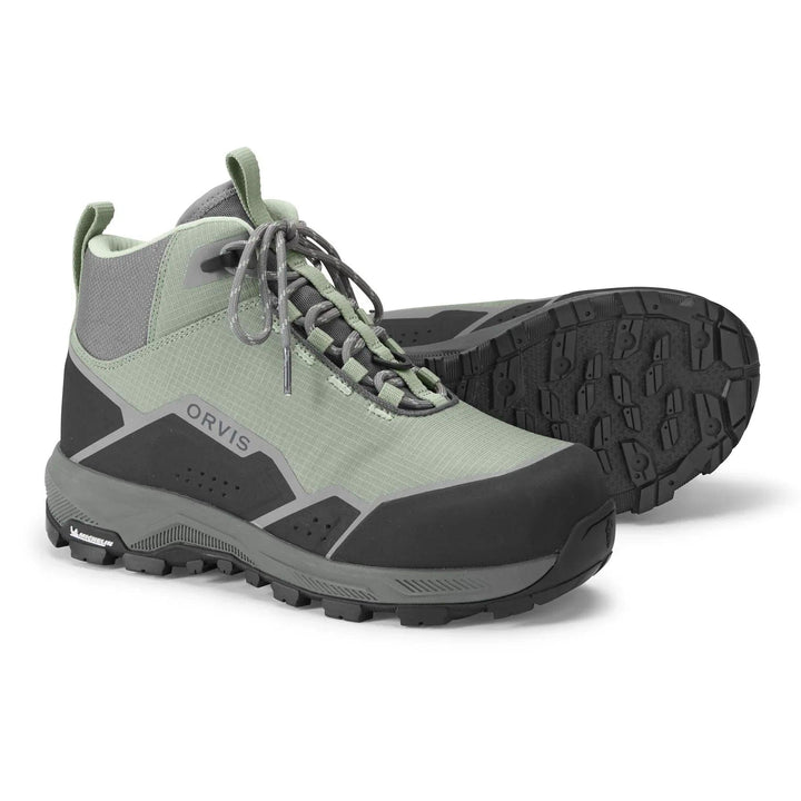 Orvis Women's Ultralight Wading Boot, pair at a three-quarter angle