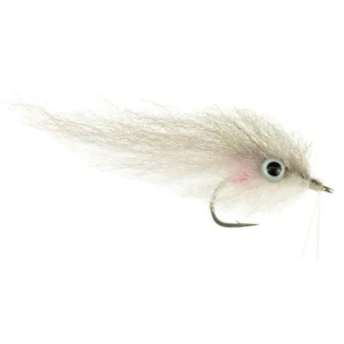 Peanut Bunker Grey and White, baitfish fly by North Country Flies