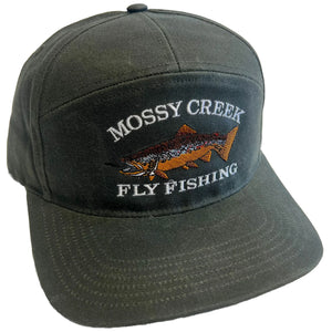 Mossy Creek Pioneer Oiled Canvas Hat Dark Olive - Mossy Creek Fly Fishing