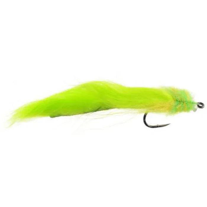 Rabbit Strip Tarpon Toad Chartreuse and Yellow, tarpon fly by North Country Flies
