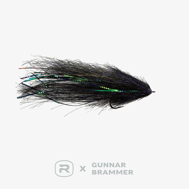 RIO Brammer Imposter Black, large synthetic baitfish streamer