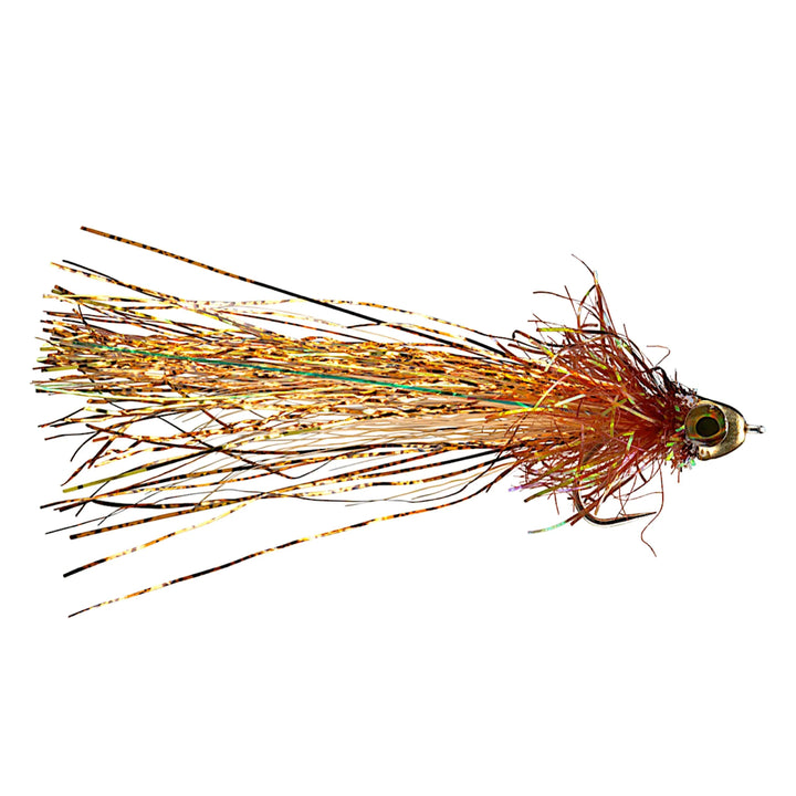 RIO Flash Drive Copper, baitfish streamer with cone head and flash tail