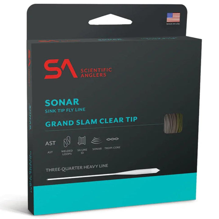 Scientific Anglers SONAR Grand Slam Clear Tip fly line box