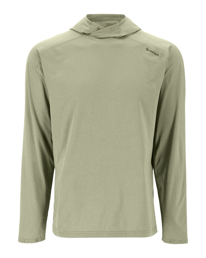 Simms SolarFlex Hoody in Pale Pine, front view