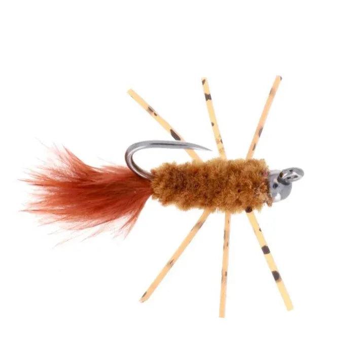 TJ Hooker Brown, stonefly streamer by North Country Flies