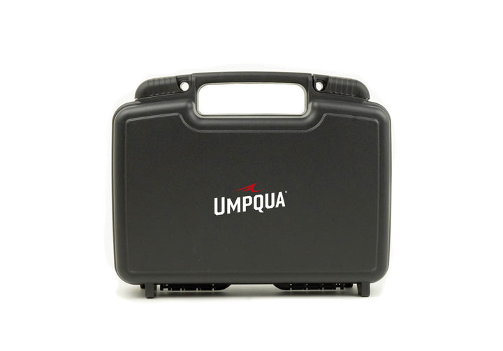Umpqua Boat Box Baby foam fly box, black, closed