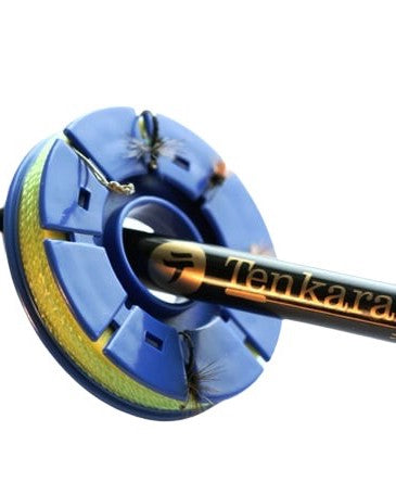 Tenkara Fly Fishing Line Wide Holder Spool Foam Core W/Fly Holder