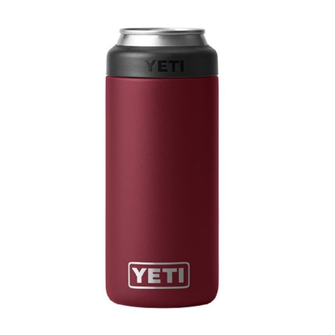 Rambler 12oz Colster Slim Can Cooler in Charcoal by YETI