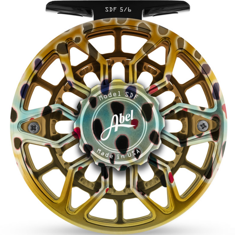 Abel SDF 5/6 Custom Native Brown Fly Reel