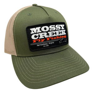 Mossy Creek Patch Trucker Army Olive/Tan - Mossy Creek Fly Fishing