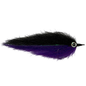 Bunker Fly Black Over Purple - Mossy Creek Fly Fishing