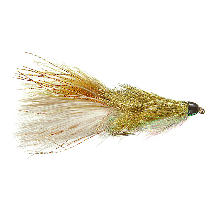 Coffey's Conehead Sparkle Minnow Sculpin, streamer