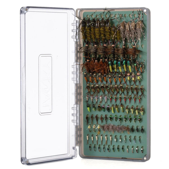 Fishpond Tacky Original Fly Box open with flies