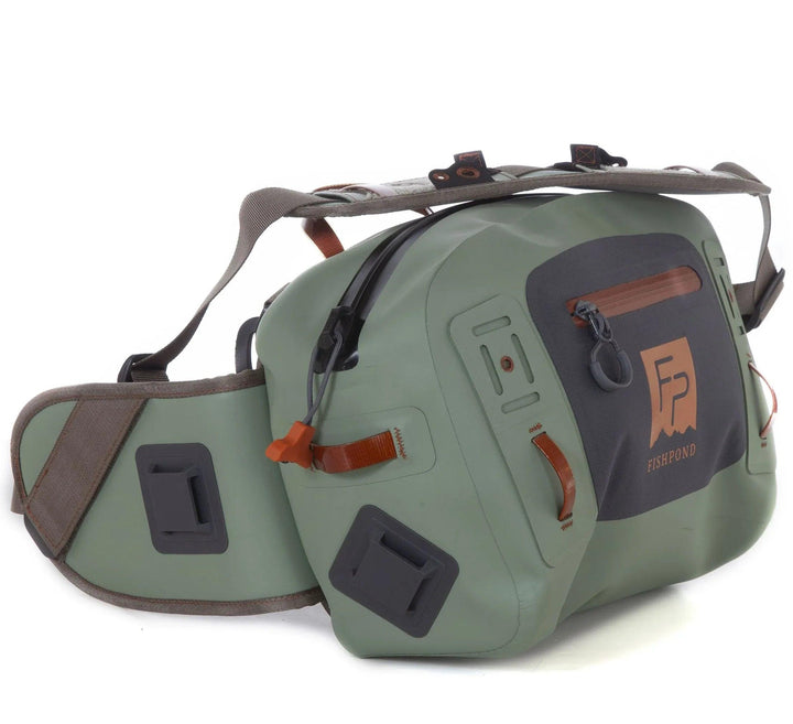 Fishpond Thunderhead Submersible Lumbar Pack in Eco Yucca