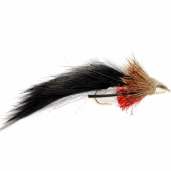 Fulling Mill Bunny Muddler Conehead Black, conehead bunny muddler streamer