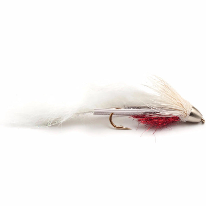 Fulling Mill Bunny Muddler Conehead White, conehead bunny muddler streamer