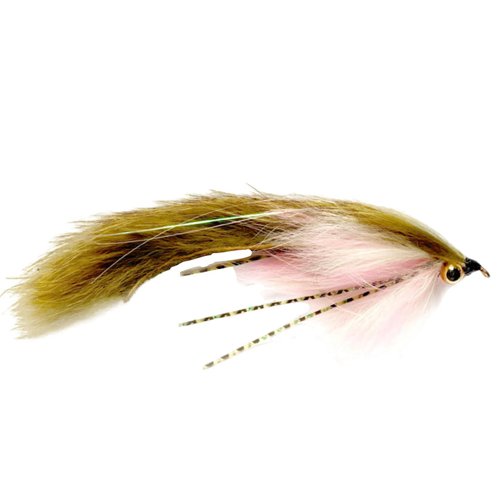 Fulling Mill Hawkins' Triple Double Rainbow, rabbit zonker streamer