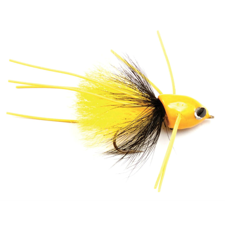 Fulling Mill Sneaky Pete Yellow, topwater popper