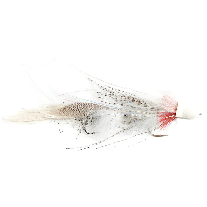 Fulling Mill Swinging D White, articulated streamer