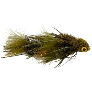 Galloup's Articulated Dungeon Olive - Mossy Creek Fly Fishing