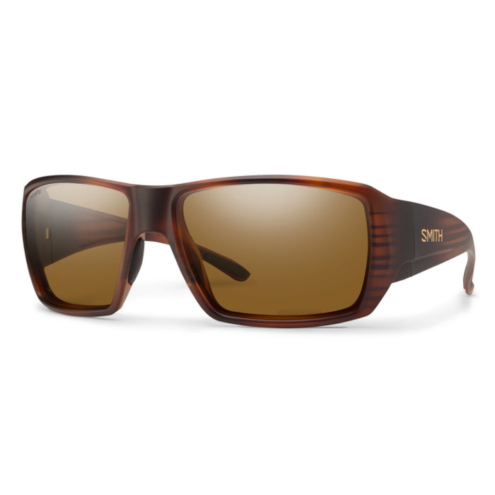 Smith Guides Choice S Matte Tortoise ChromaPop Glass Polarized Brown Lens Sunglasses