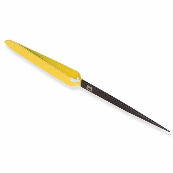 Loon D-Loop Tweezer, oversized 7.25 inch tying tweezer with Z-shape