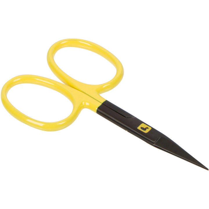 Loon Ergo All Purpose Scissors, 4 inch all purpose fly tying scissors with yellow handles