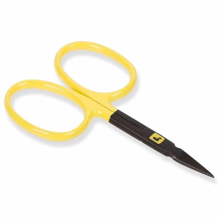 Loon Ergo Arrow Point Scissors, 3.5 inch arrow point tying scissors with wire cutter