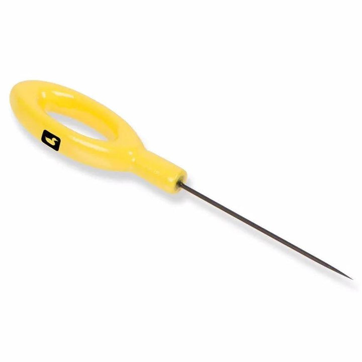 Loon Ergo Bodkin, bodkin with spring steel needle and yellow handle