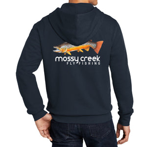 New Mossy Creek Zip Hoody Navy - Mossy Creek Fly Fishing