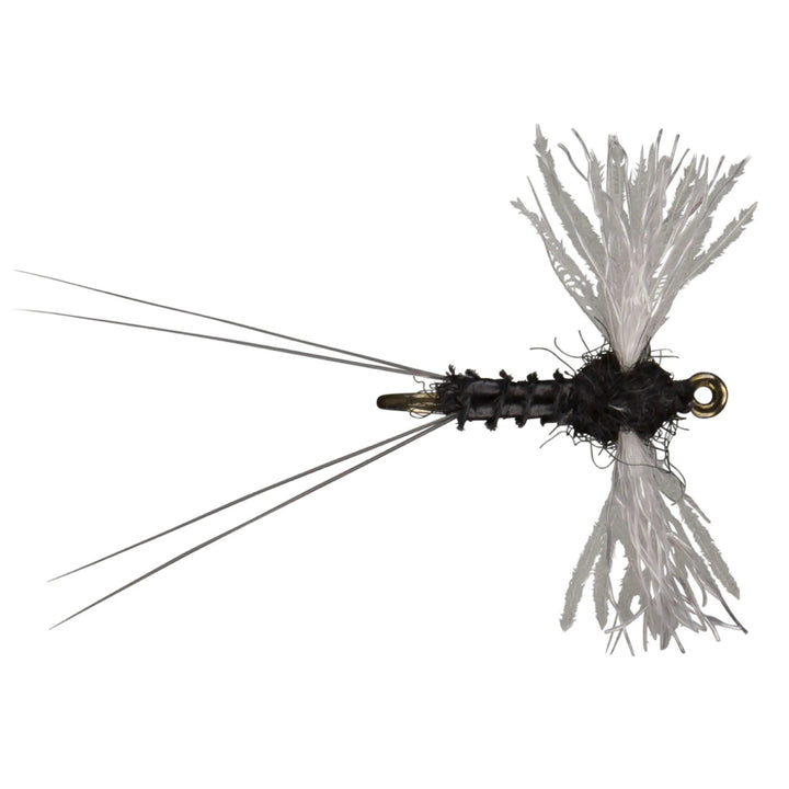 RIO CDC Spinner Trico Black, spent spinner with CDC wings