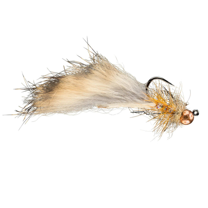 RIO Rio's Soccer Mom Ginger, micro leech with bead and jig hook