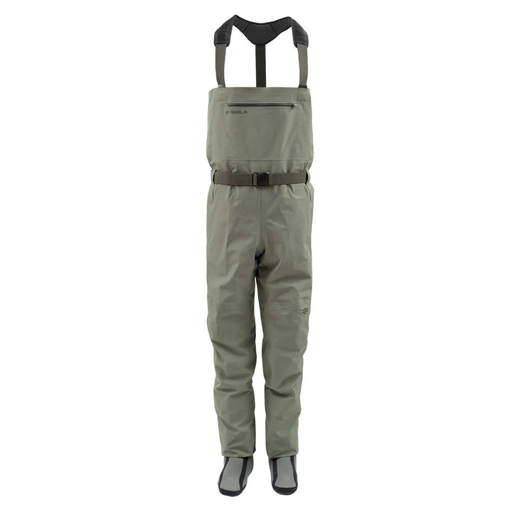 Skwala Carbon Wader, front view with shoulder straps