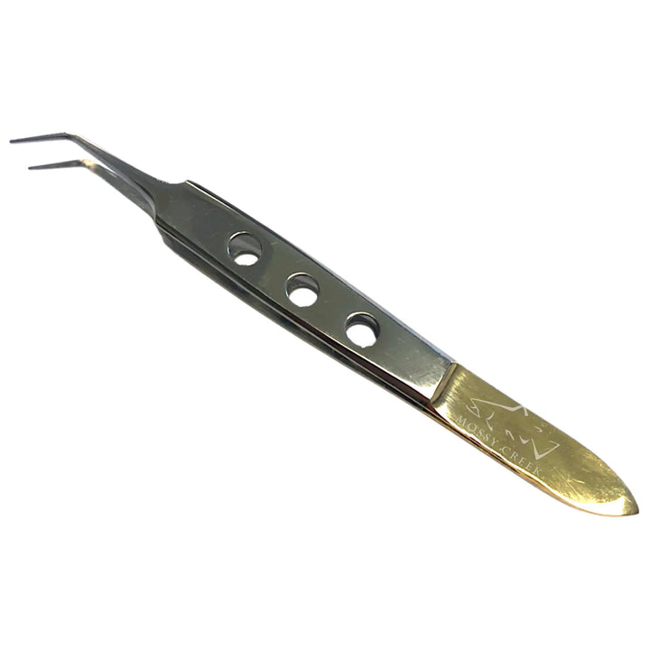 Terra Deluxe 4" Angled Tweezer, angled tweezer