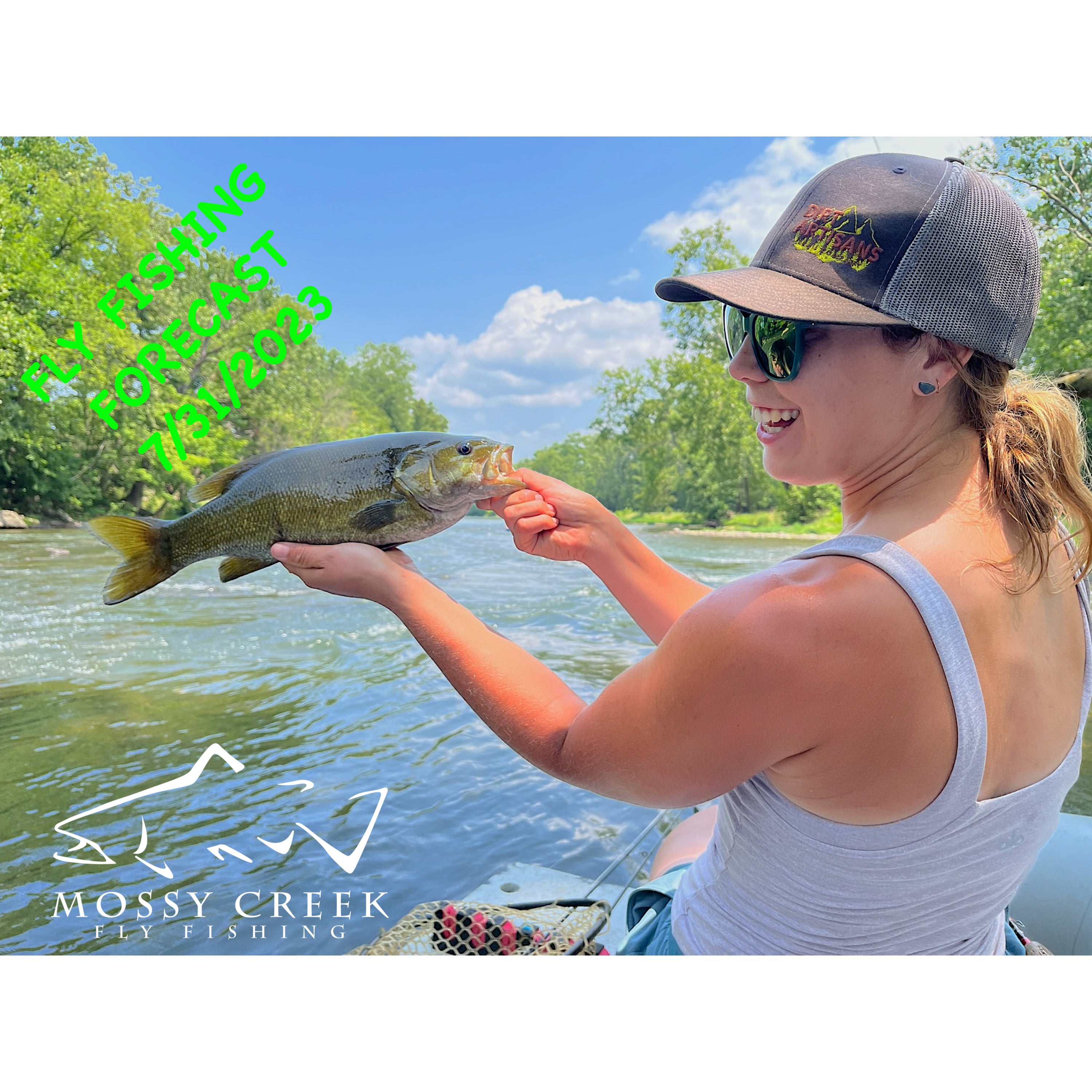 Mossy Creek Fly Fishing Forecast 7/31/2023 | Mossy Creek Fly Fishing