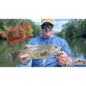 Mossy Creek Fly Fishing Forecast 9/9/2026