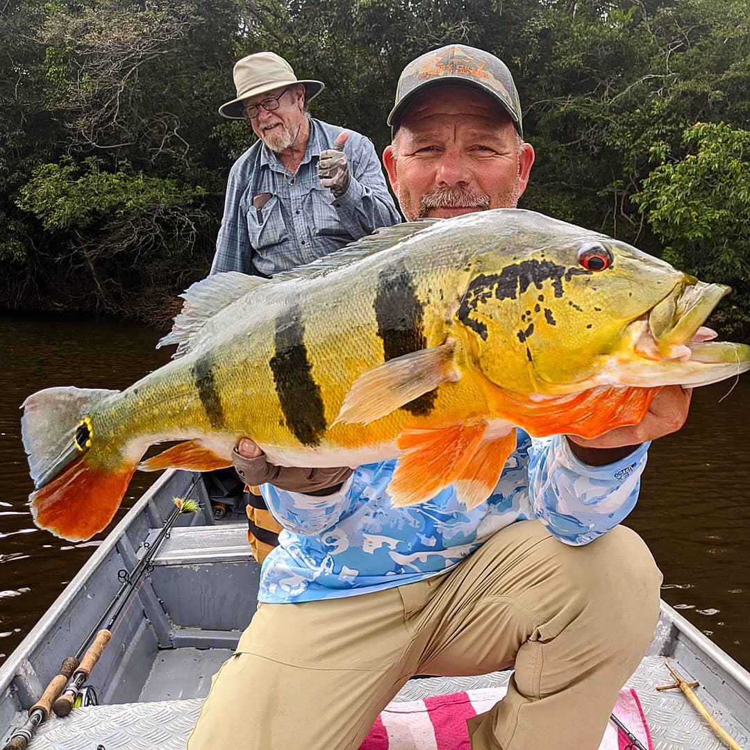 Peacock Bass In The Amazon! | Mossy Creek Fly Fishing