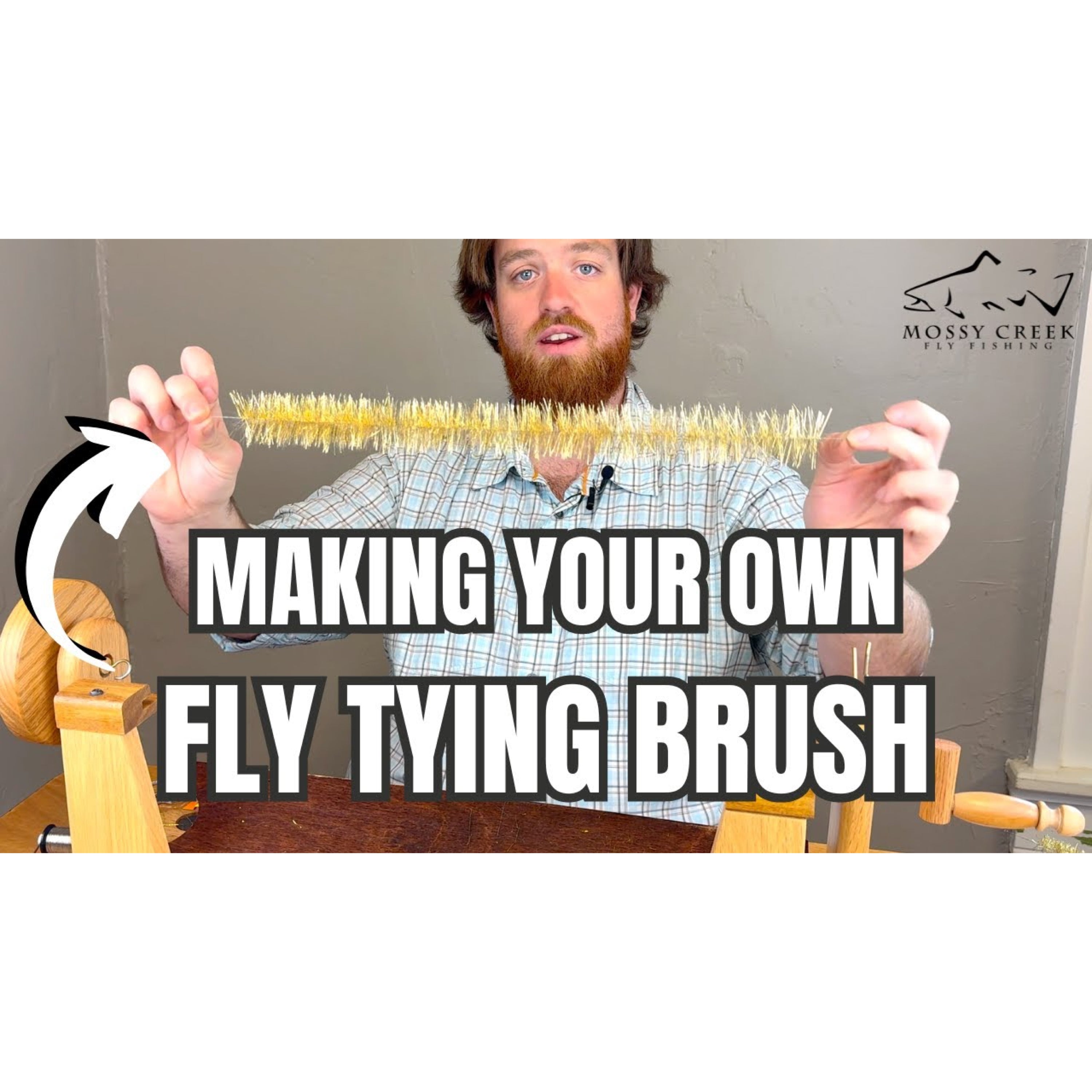 How To Make Your Own Fly Tying Brush
