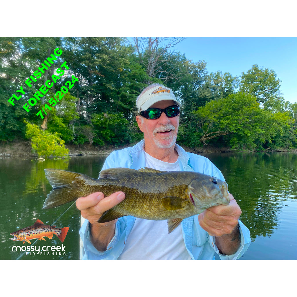 Mossy Creek Fly Fishing Forecast 7/15/2024 | Mossy Creek Fly Fishing