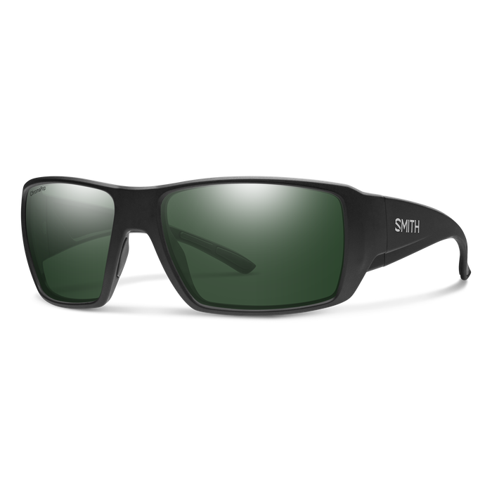 Smith Guides Choice XL Matte Black ChromaPop Polarized Gray Green Sunglasses