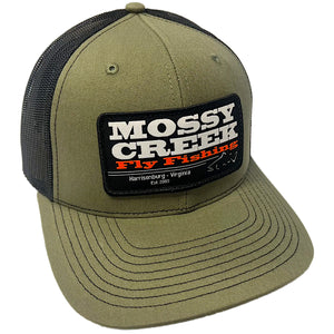 Mossy Creek Patch Trucker Loden Black - Mossy Creek Fly Fishing